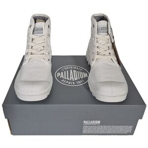 Palladium Boots Womens 10 Med Star White Pampa HI Combat New in Box